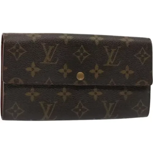 Pre-owned Canvas wallets , female, Sizes: ONE SIZE - Louis Vuitton Vintage - Modalova