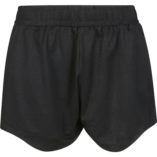 Atmungsaktive Mesh-Sportshorts , Damen, Größe: XS - Ganni - Modalova