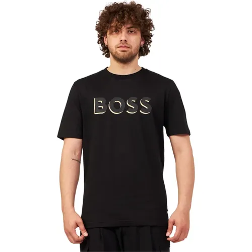 T-Shirts , male, Sizes: M, 3XL, 2XL, L, S, XL - Hugo Boss - Modalova