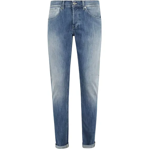 Stylish George Jeans for Men , male, Sizes: W34, W36, W30, W31 - Dondup - Modalova