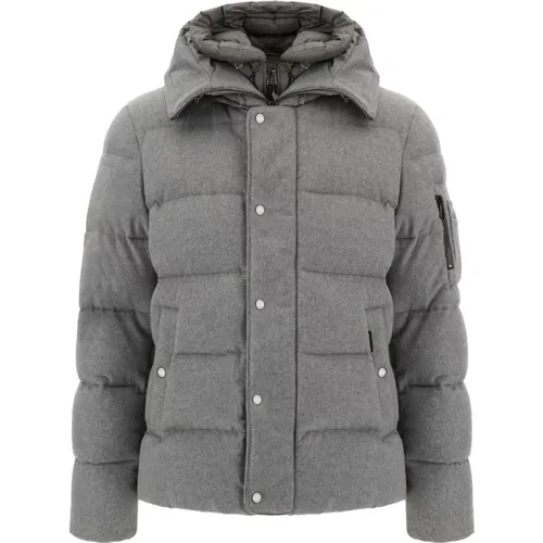 Stylish Puffer Jackets , male, Sizes: M, S - Moorer - Modalova