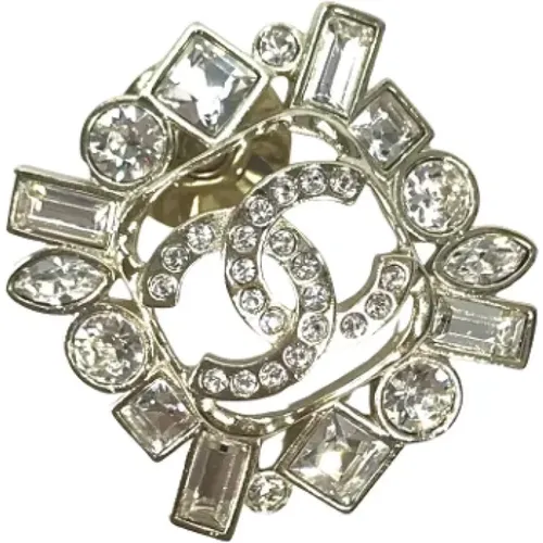 Pre-owned Metal brooches , female, Sizes: ONE SIZE - Chanel Vintage - Modalova