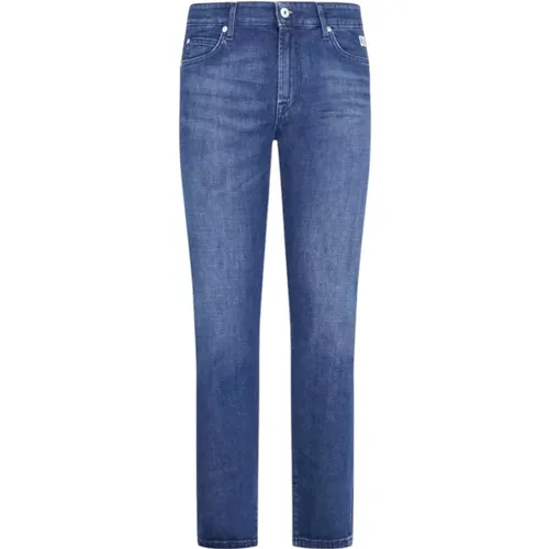 Slim-fit Denim Jeans , male, Sizes: W34 - Roy Roger's - Modalova