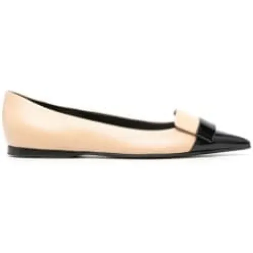 SR1 Ballerina Shoes , female, Sizes: 7 UK, 4 1/2 UK - Sergio Rossi - Modalova