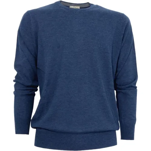 Royal Cashmere Silk Sweater Slim Fit , Herren, Größe: 3XL - CASHMERE COMPANY - Modalova