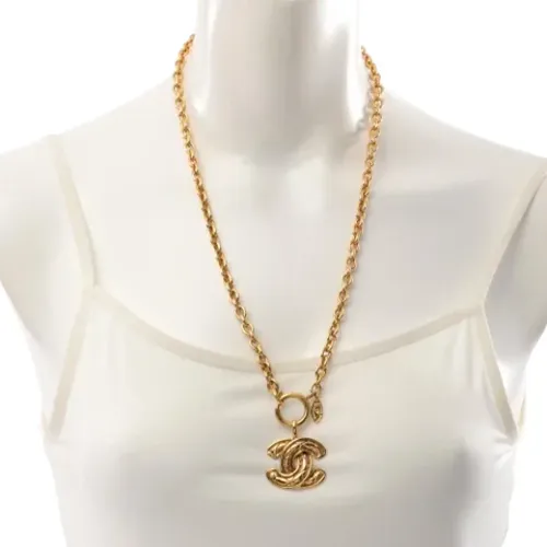 Pre-owned Metal chanel-jewelry , female, Sizes: ONE SIZE - Chanel Vintage - Modalova