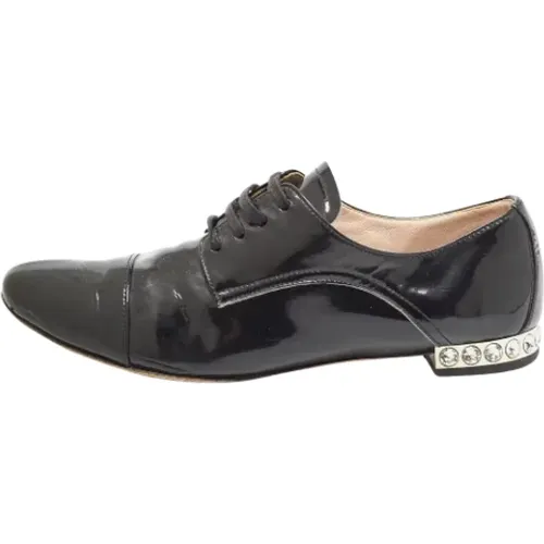 Pre-owned Leder sneakers - Miu Miu Pre-owned - Modalova