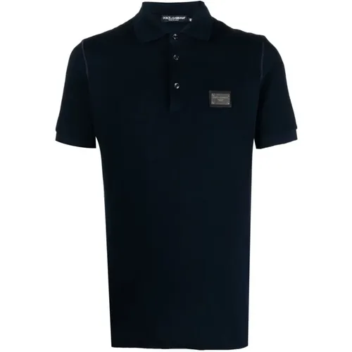 T-shirts and Polos , male, Sizes: L, M, XL - Dolce & Gabbana - Modalova