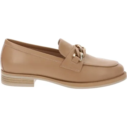 Leather Moccasins Classic Style Comfort , female, Sizes: 7 UK - Nerogiardini - Modalova