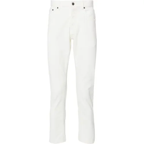 Corduroy Trousers Classic Style , male, Sizes: W32, W33, W30 - Dondup - Modalova