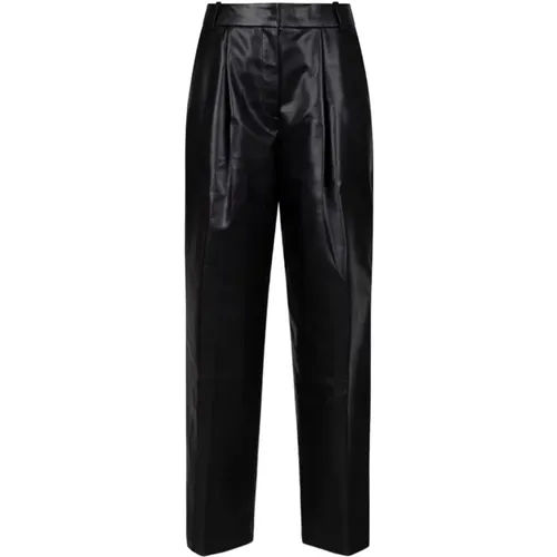 Re-Gen Leather Trousers , female, Sizes: XS, S, M - Calvin Klein - Modalova