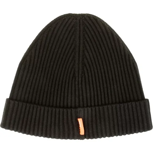 Ribbed Cotton Cap , male, Sizes: ONE SIZE - RRD - Modalova