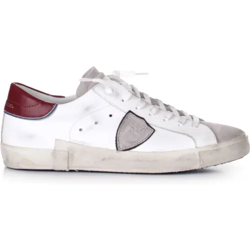 Weiße Sneakers Prsx LOW , Herren, Größe: 40 EU - Philippe Model - Modalova