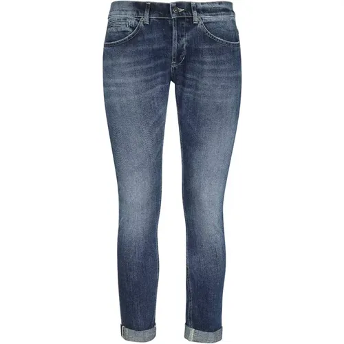 Jeans mit Aufrollbaren Knöcheln , Herren, Größe: W31 - Dondup - Modalova