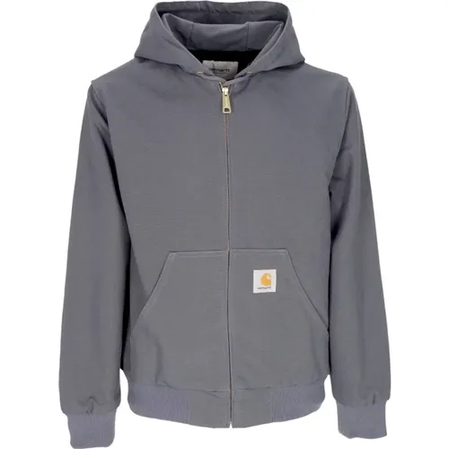 Rigid Aktive Jacke mit Fleece-Innenfutter , Herren, Größe: L - Carhartt WIP - Modalova