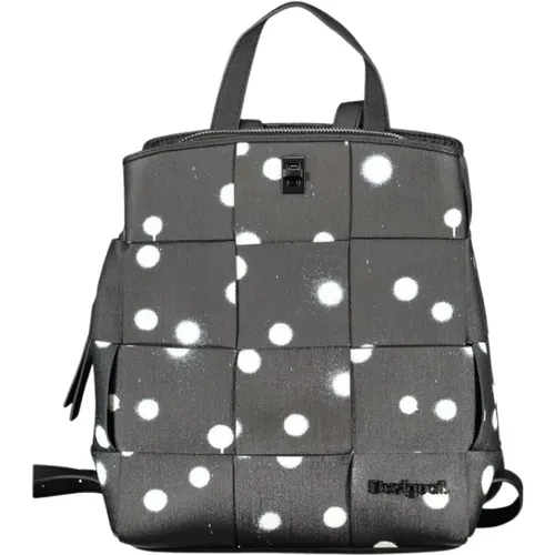 Backpack with Polka Dot Design , female, Sizes: ONE SIZE - Desigual - Modalova