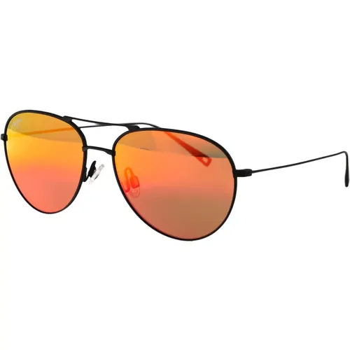 Stylish Sunglasses for Sunny Days , male, Sizes: 57 MM - Maui Jim - Modalova