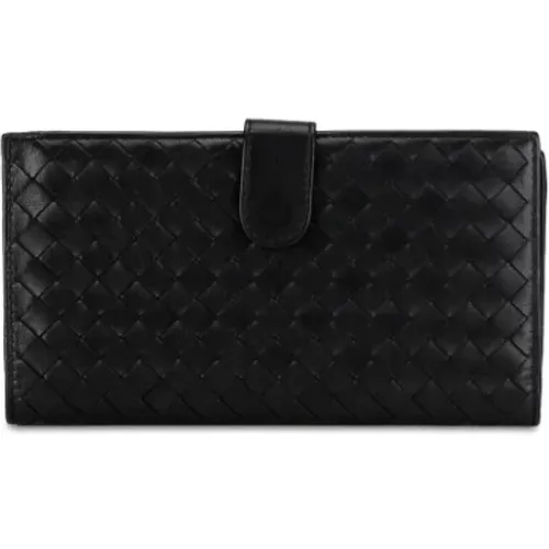 Pre-owned Leather wallets , female, Sizes: ONE SIZE - Bottega Veneta Vintage - Modalova