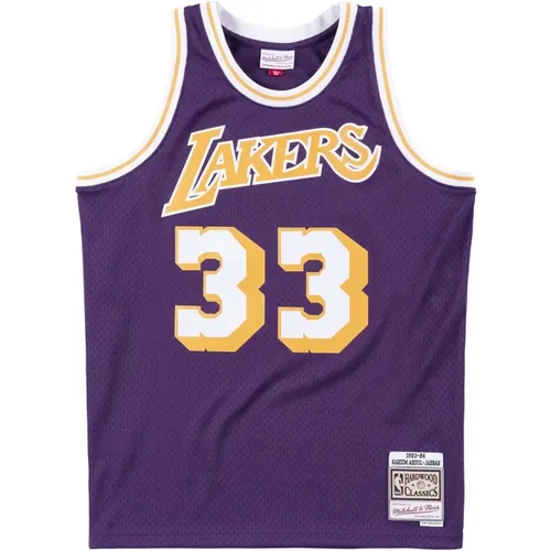 Lakers Swingman Trikot 1983-84 Abdul-Jabbar - Mitchell & Ness - Modalova