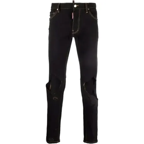 Jeans Ss22 Distressed Effect , male, Sizes: XL, M - Dsquared2 - Modalova