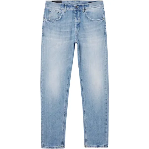 Slim Fit Niedrige Taille Denim Jeans Ss23 , Herren, Größe: W31 - Dondup - Modalova