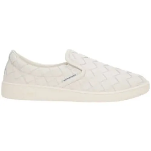 Intrecciato Leather Slip-On Sneakers , female, Sizes: 6 UK - Bottega Veneta - Modalova