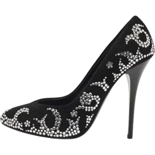 Pre-owned Suede heels , female, Sizes: 2 UK - Giuseppe Zanotti Pre-owned - Modalova