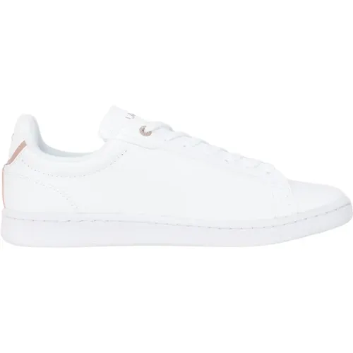 Stylische Weiße Sneakers für Frauen , Damen, Größe: 38 EU - Lacoste - Modalova