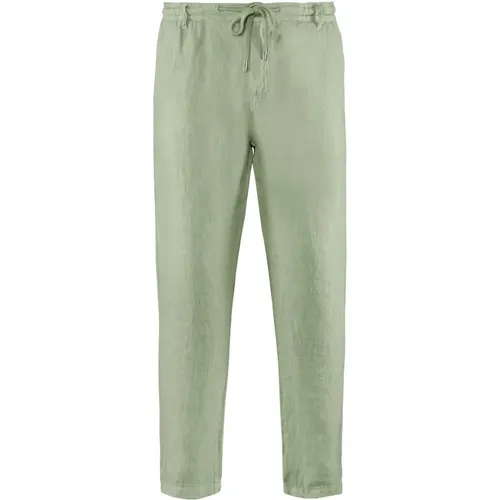 Comfy Fit Linen Pants , male, Sizes: W28, W36, W34, W27, W33, W31, W32, W30 - BomBoogie - Modalova