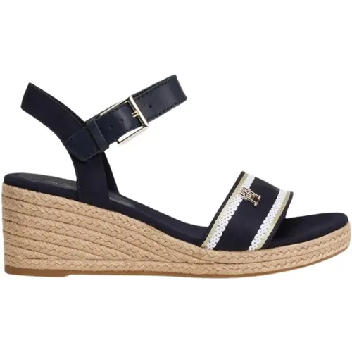 Sandalen , Damen, Größe: 38 EU - Tommy Hilfiger - Modalova