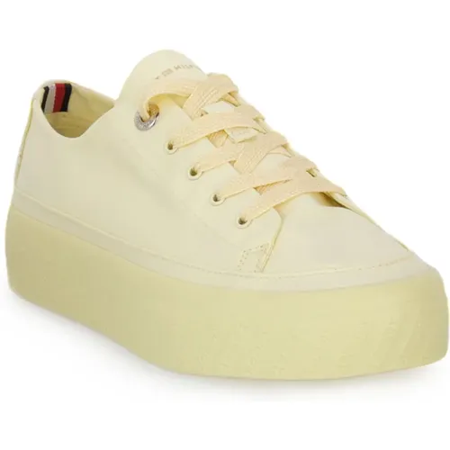 ZHF Monochromatic , female, Sizes: 6 UK - Tommy Hilfiger - Modalova