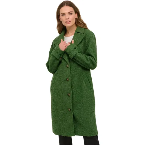 Artichoke Coat with Wide Collar , female, Sizes: XL, M, L - Kaffe - Modalova