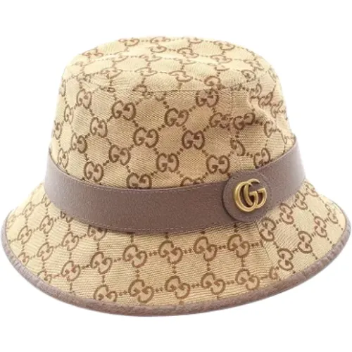 Pre-owned Fabric hats , female, Sizes: ONE SIZE - Gucci Vintage - Modalova