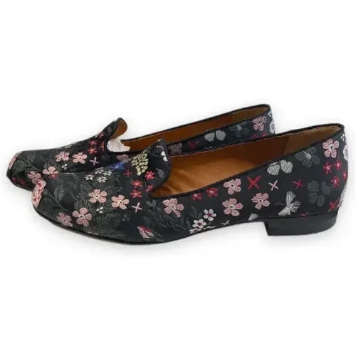 Pre-owned Canvas flats , female, Sizes: 5 1/2 UK - Valentino Vintage - Modalova