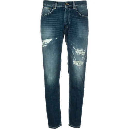 Stylische Slim-fit Jeans , Herren, Größe: W32 - Dondup - Modalova