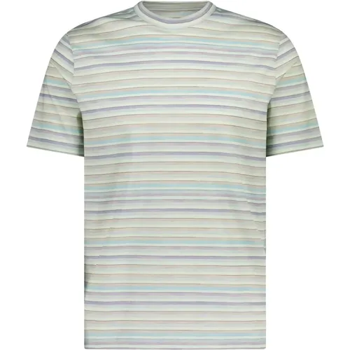 Gestreiftes T-Shirt , Herren, Größe: S - PS By Paul Smith - Modalova