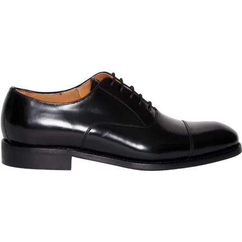 Leather Lace-up Shoes 5217 , male, Sizes: 5 UK, 6 UK, 10 UK, 6 1/2 UK, 8 UK, 11 UK, 8 1/2 UK - Berwick - Modalova