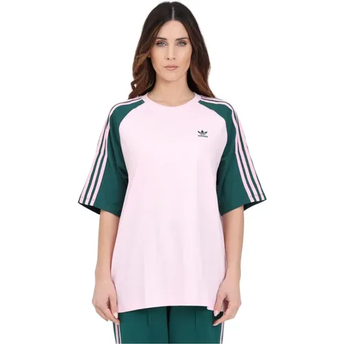 T-Shirts , Damen, Größe: L - adidas Originals - Modalova