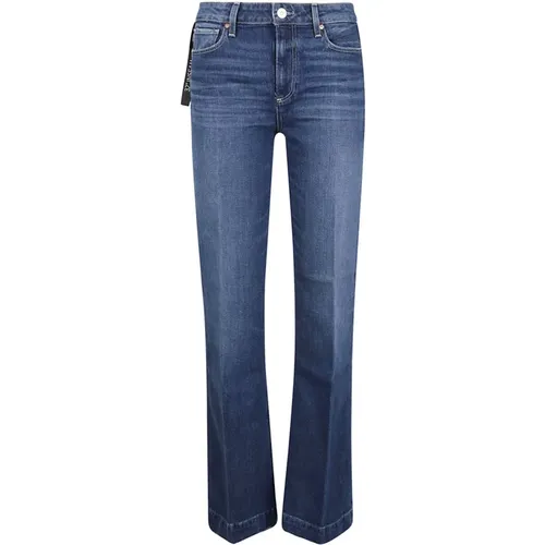 High-Waist Denim Jeans , Damen, Größe: W30 - Paige - Modalova