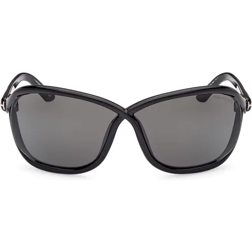 Butterfly Sunglasses Fernanda /Grey , unisex, Sizes: 68 MM - Tom Ford - Modalova