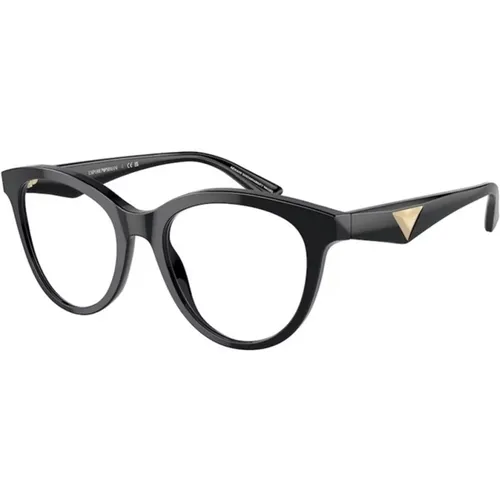 Schwarze Fassung Sonnenbrille Ea3236 5017 - Emporio Armani - Modalova