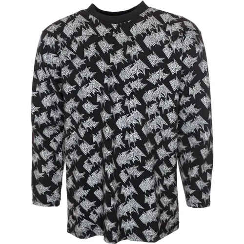 Printed Longsleeve 06T014 , Herren, Größe: 2XL - ERL - Modalova