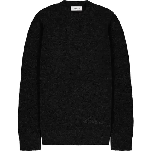 Alpaca Crewneck Sweater , Herren, Größe: 2XL - Laneus - Modalova