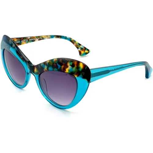 HIROSHIMA/SLarge Celluloid Sunglasses , female, Sizes: 52 MM - Silvian Heach - Modalova