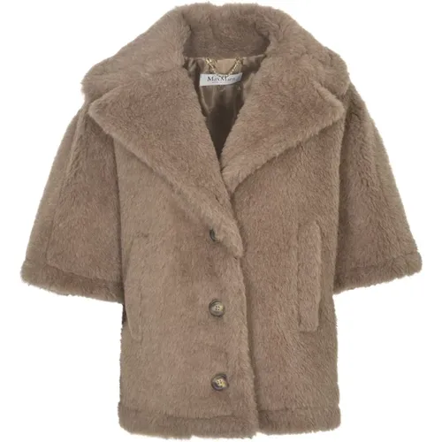 Women's Clothing Jackets & Coats Beige Ss24 , female, Sizes: M/L - Max Mara - Modalova