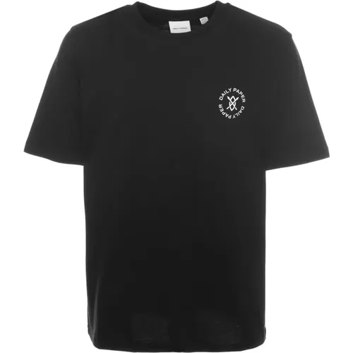 Circle T-Shirt Casual Style Logo Print , Herren, Größe: XL - Daily Paper - Modalova