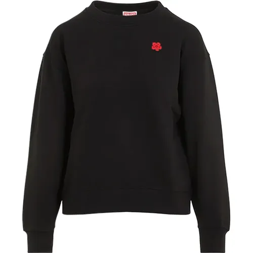 Schwarzer Sweatshirt Stilvoll Bequem Modisch , Damen, Größe: XS - Kenzo - Modalova