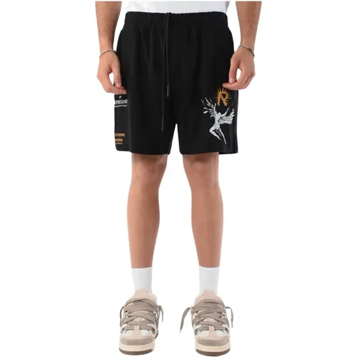 Lyocell Bermuda Shorts mit elastischem Bund , Herren, Größe: L - Represent - Modalova