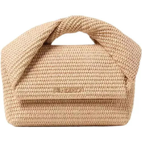 Twister Medium Raffia Handtasche - JW Anderson - Modalova