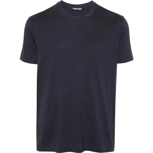 T-Shirt, Regular Fit, Portugal , Herren, Größe: M - Tom Ford - Modalova